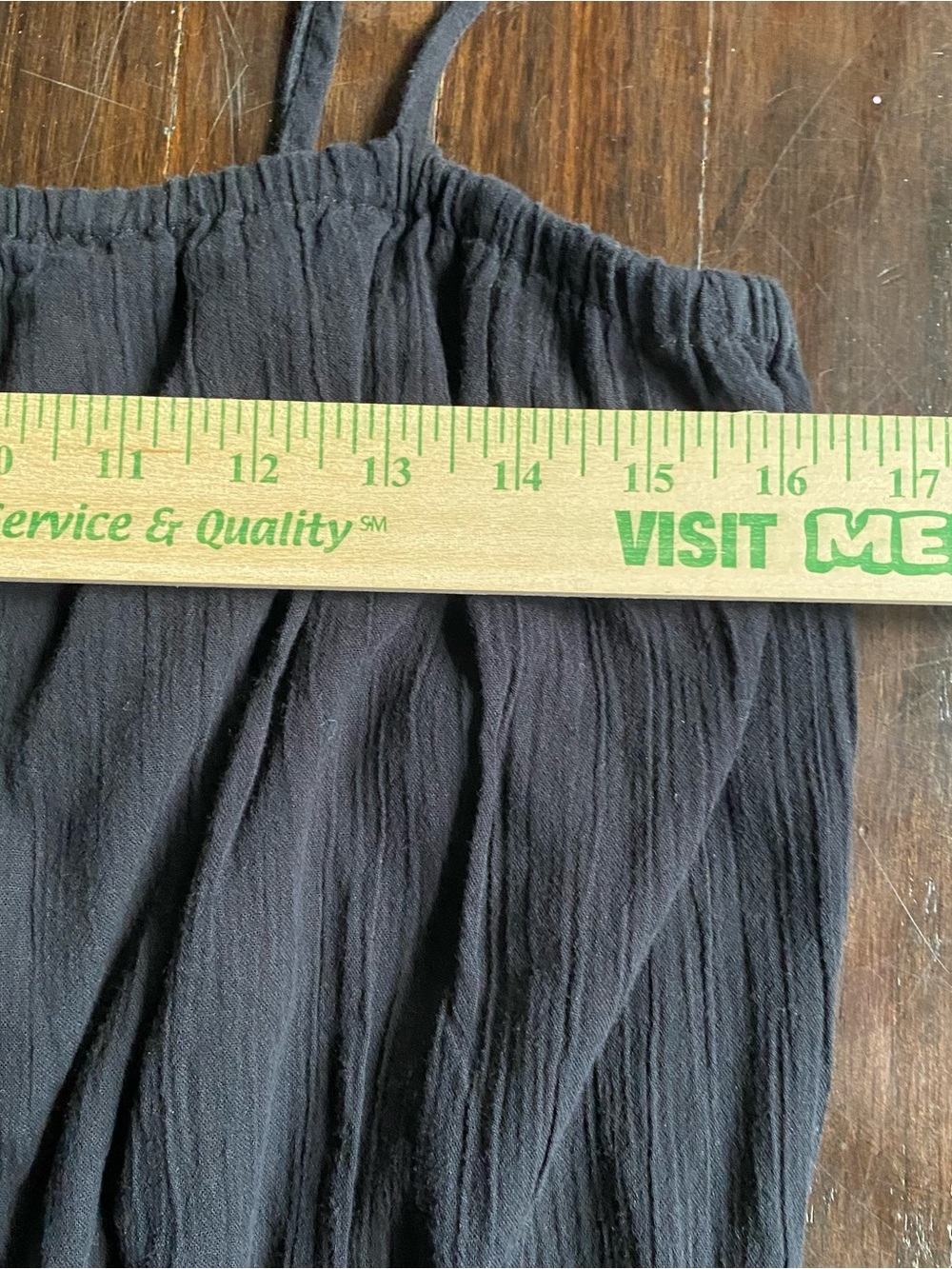 Express 100% cotton black tiered ruffle mini dress - Picture 4 of 7